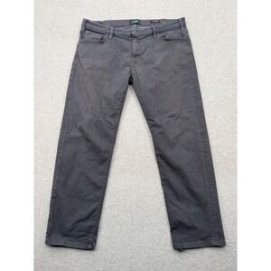 34 Heritage Courage Mid-Rise Straight Leg Jeans Mens 40x32 Charcoal Gray Stretch